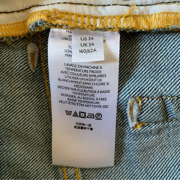 NWT Free People Maggie Mid Rise Straight Ankle Jeans Jeans Size 24 - Picture 11 of 12